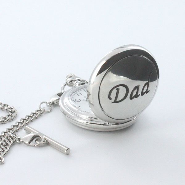 Dad Pocket Watch in Personalised Gift Box