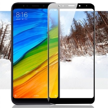 For Xiaomi redmi 5 plus glass redmi5 screen protector full cover white and black protect film For xiaomi redmi 5 tempered glass