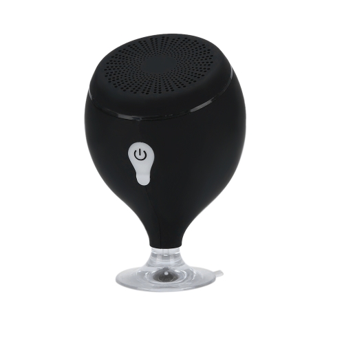 Portable IPX6 Waterproof BT  Speaker With Suction Cup