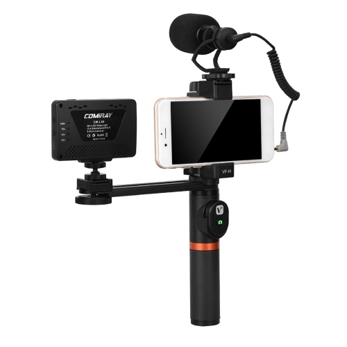 ViewFlex VF-H6 Smartphone Video Rig Handgriff Griff Stabilisator Kit