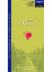 Carte VIGNOBLE D'ALSACE
