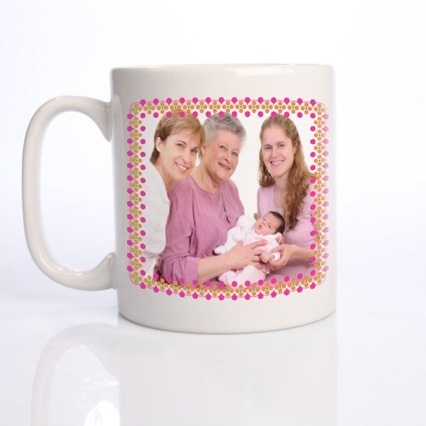Personalised Mother's Day Photo Mug