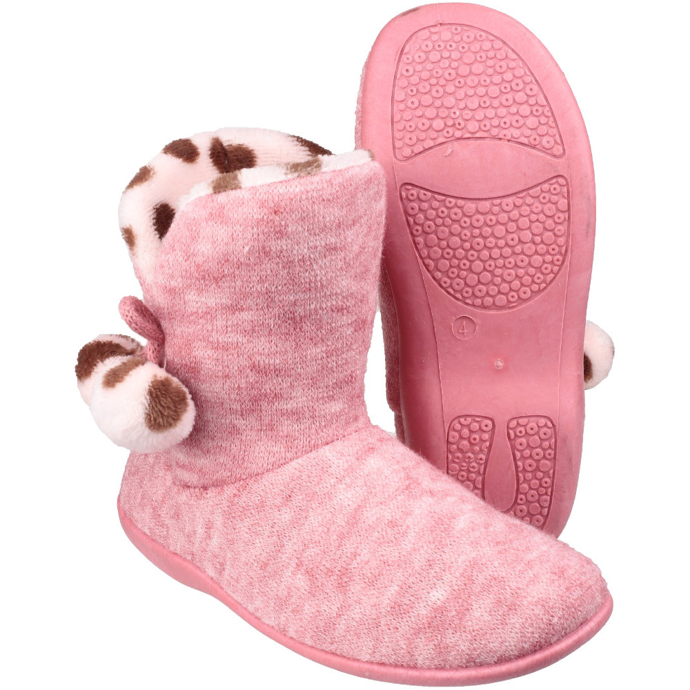 Mirak Womens/Ladies Limoges Slip On Comfortable Textile Slippers UK Size 4 (EU 37  US 6)