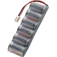 CONRAD ENERGY NiMH 2/3 A Antriebsakkupack 7.2 V / 1300 mAh Bauform Side by Side Stecksystem Micro-Ca