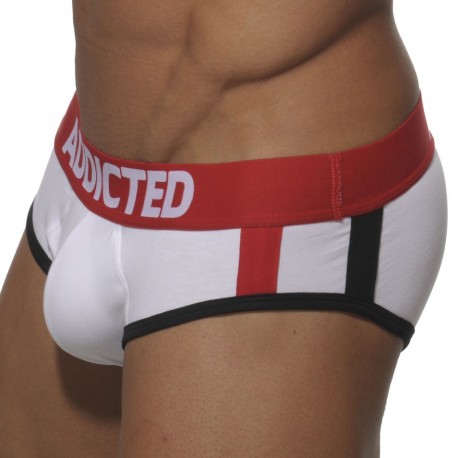 Addicted Pack Up Sport Brief - White XL