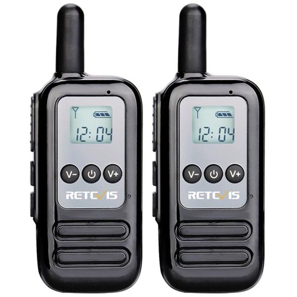 Walkie Talkie Retevis 2Pcs RT65 Mini FRS Radio Comunicador Handheld Transceiver VOX TOT Two-Way US Plug
