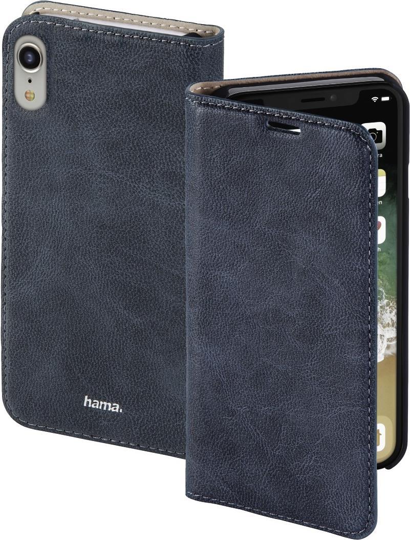 Hama Booklet Guard Case für Apple iPhone XR, Blau (00184295)