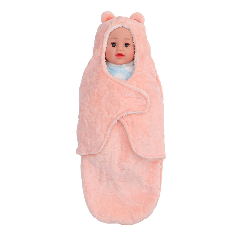 Baby Winter Thick Swaddle Blanket