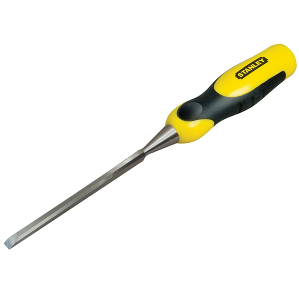 Stanley 6mm 14in Dynagrip Bevel Edge Chisel with Strike Cap
