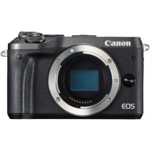 Canon EOS M6 - Digitalkamera - spiegellos - 24.2 MPix - APS-C - 1080p / 60 BpS - nur Gehäuse - Wi-Fi, NFC, Bluetooth - Schwarz