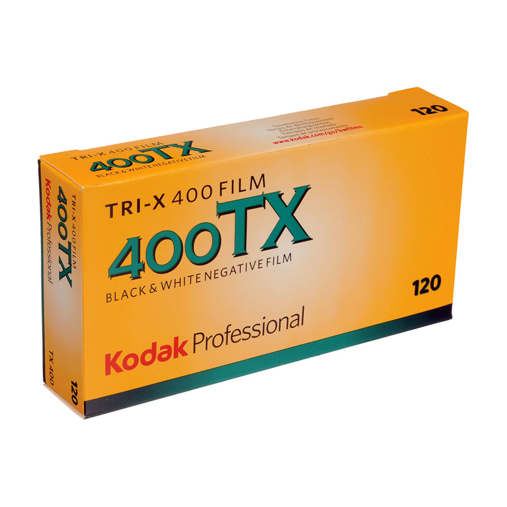 Kodak Professional Tri-X 400ASA 120 Roll Film Black and White Print Film - Value 5 Pack