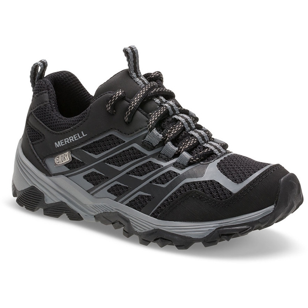 Merrell Boys Moab Fst Low Waterproof Breathable Walking Hiking Shoes UK Size 11 (EU 30  US 12)