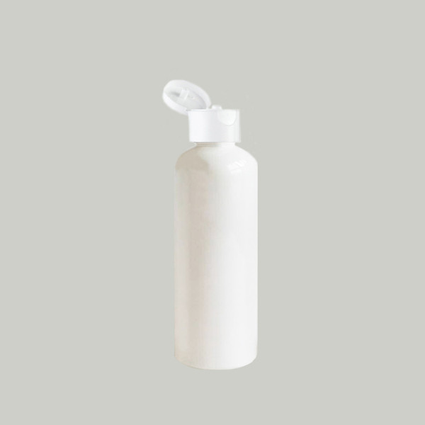 50pcs 100ml white empty plastic pet bottles with flip cap,100cc plastic lotion cream containers bottle shampoo travel vial