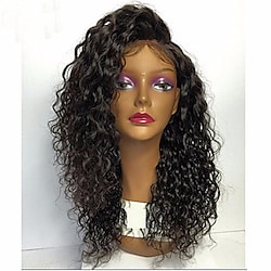 Premierwigs lace front Virgin human hair wigs loose curly wave glueless 130 150 180 density brazilian virgin remy wigs with baby hair Lightinthebox