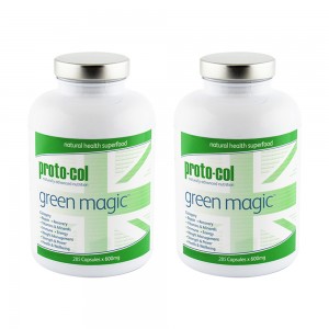 proto-col - Supplement Bruleur de Graisses - Green Magic - Source de Vitamines - 570 gelules