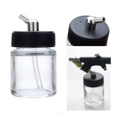 22cc Professional Airbrush Jar Airbrush Glass Bottle Pot