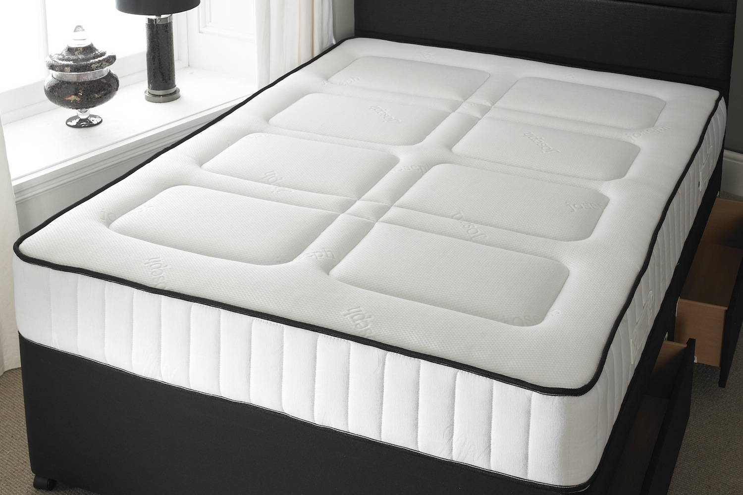 Square Quilted Orthopaedic Mattress-Double