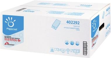 Papernet 402292 - 15x 210Blätter - Zellulose Weiß Papiertuch (402292)