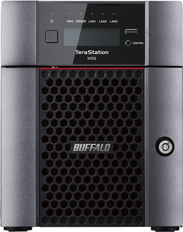 BUFFALO TeraStation WS5020N6 Series WS5420DN08W6EU - NAS-Server - 8TB - SATA 6Gb/s - HDD 2TB x 4 - RAID 1, 5, JBOD - RAM 8GB - Gigabit Ethernet / 10 Gigabit Ethernet (WS5420DN08W6EU)