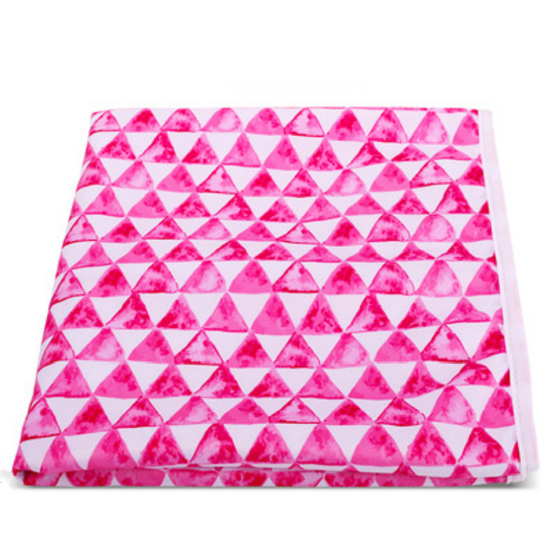 Waterproof Breathable Triangle Print Baby Changing Pad