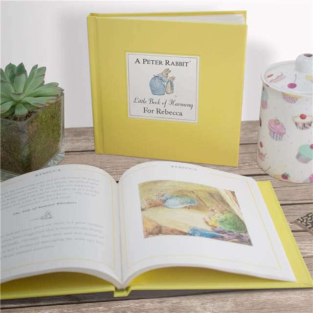 The Peter Rabbit Little Book of Harmony - Personalised Childrens Book