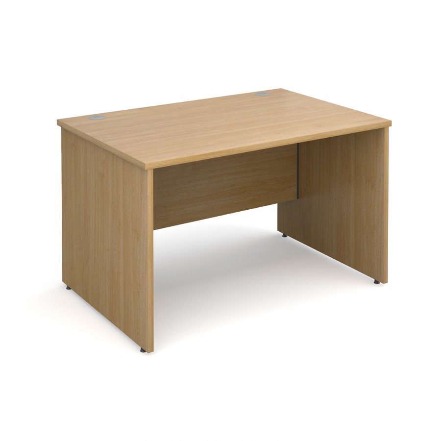 Maestro 25 Panel End Desk 1200mm Oak