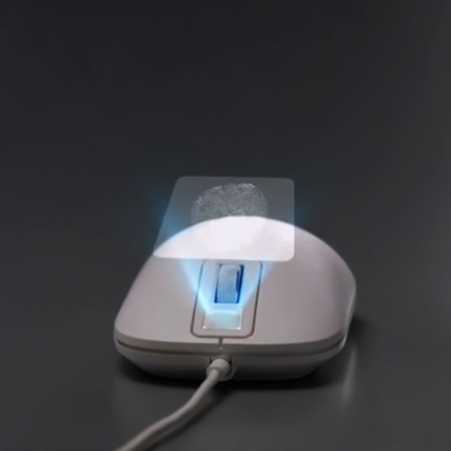 Xiaomi Jessis Smart Fingerprint Mouse Safe Portable 125Hz 8G For Windows 8.1 Fast Recognition Mouse for Office School Gaming