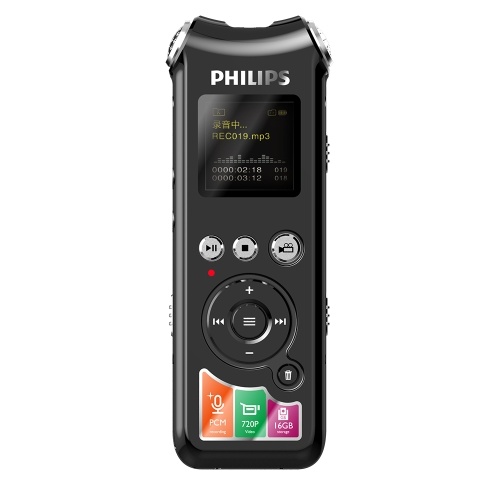 Grabadora de voz digital PHILIPS VTR8010 720P