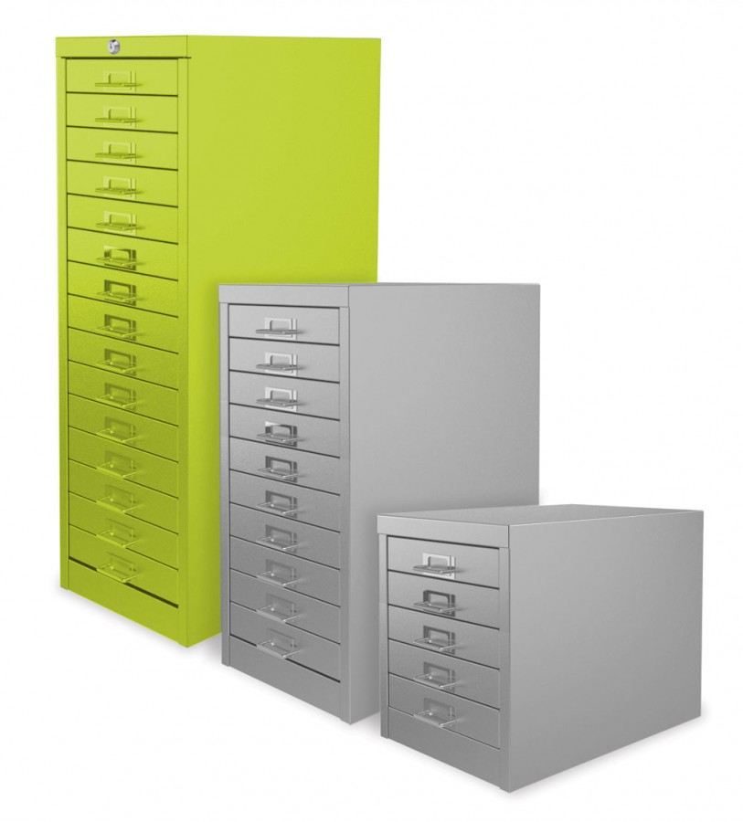 Chlorophyll 15 Drawer Lockable Multi Drawer Cabinet