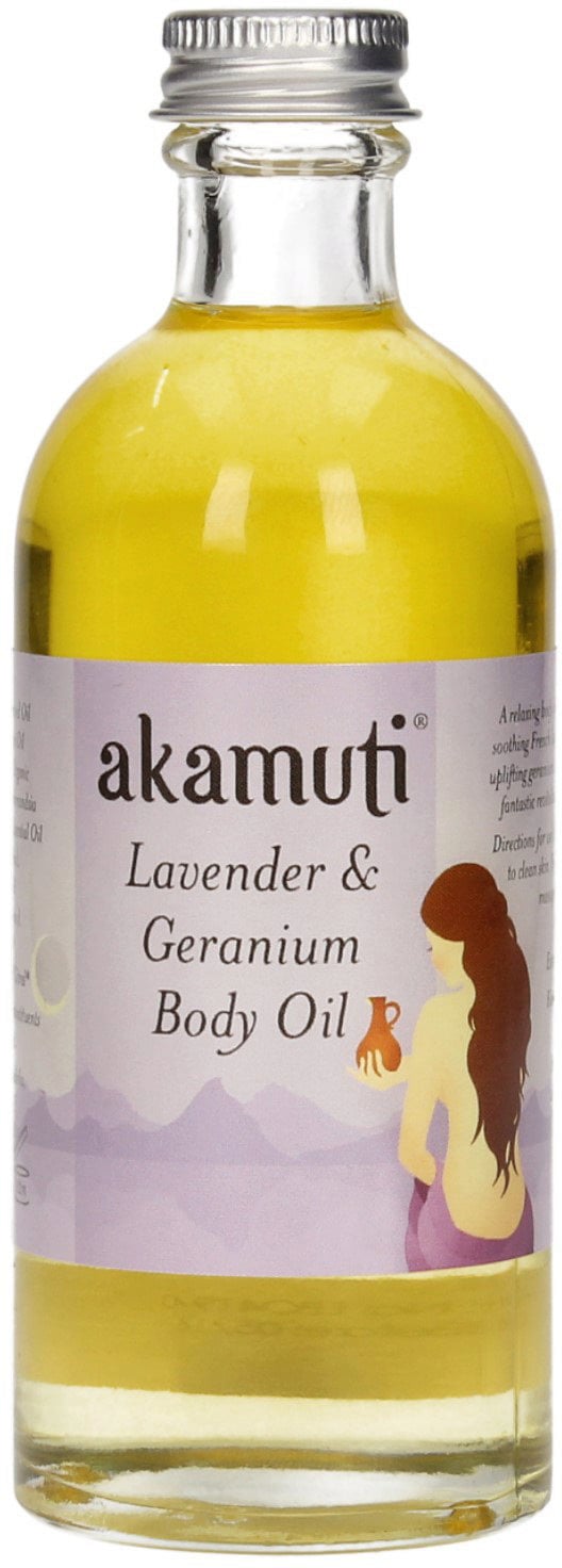Akamuti Lavender & Geranium Body Oil