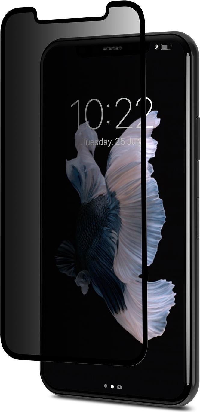 Moshi IonGlass - Klare Bildschirmschutzfolie - Apple - iPhone XS - iPhone X - Kratzresistent - Schwarz - Transparent - 1 Stück(e) (99MO115003)