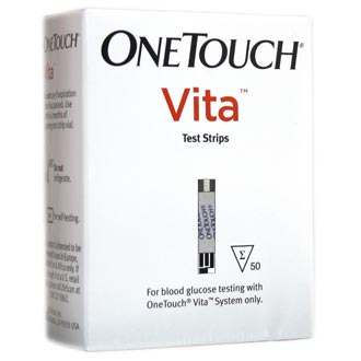 OneTouch Vita Test Strips 50s