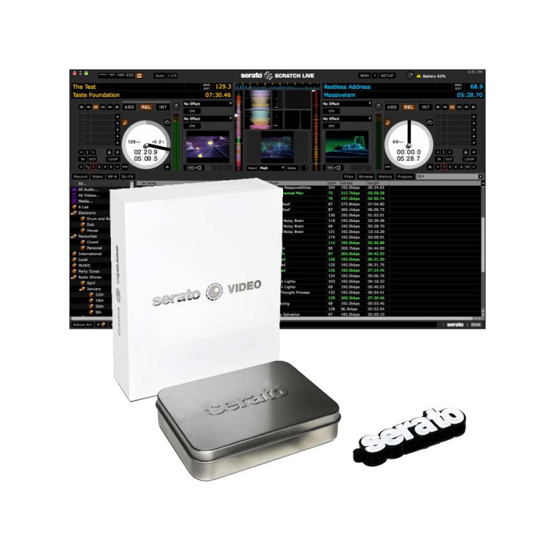 Serato Video Software für Serato Scratch Live + Serato DJ