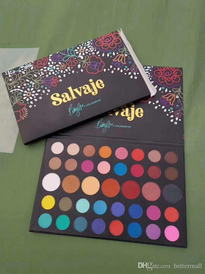 Brand New Colourpop x Beacky Salvaje 39 colors eyeshadow matte & shimmer pressed powder palette easy to wear DHL Free