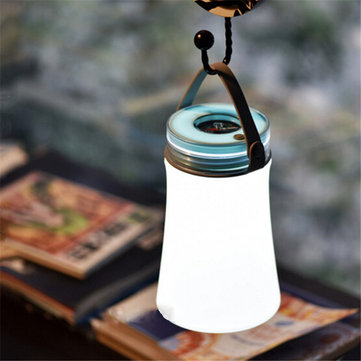 USB Charging Waterproof Outdoor Fishing Silicone Lantern Night Light LED Energy-Saving With Compass