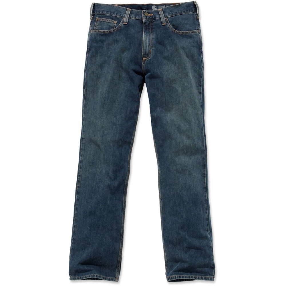 Carhartt Mens Relaxed Triple Stitched Straight Leg Jeans Trousers Waist 38' (97cm)  Inside Leg 34' (86cm)