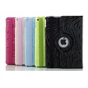 9.7 Inch 360 Degree Rotation Zebra-Stripe Pattern with Stand Case for iPad Air 2(Assorted Colors)