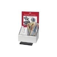 FABER-CASTELL Buntstift Jumbo GRIP Metallic, im Display Minenstärke: ca. 4 mm, Metallic-Lackierung, Soft-Grip-Zone, - 1 Stück (110980)