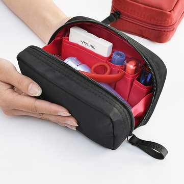 Women Nylon Cosmetic Bag Outdoor Portable Little Travel Storage Bag