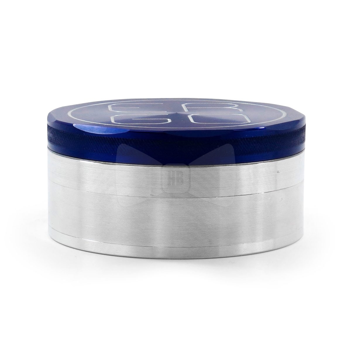 ERGO 4 Piece 110mm Grinder with Removable Screen Blue