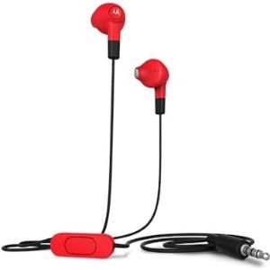 Motorola Ear Buds 2 im Ohr Binaural Verkabelt Rot Mobiles Headset (717310506001)