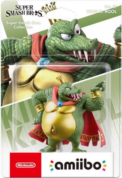 Nintendo King K. Rool No.67 amiibo - Sammlerfigur - Mehrfarbig - Videospiel - Kinder - Super Smash Bros. - King K. Rool (10000769)