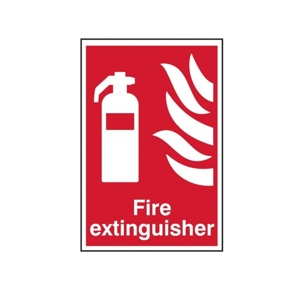 Scan Fire Extinguisher - PVC 200 x 300mm
