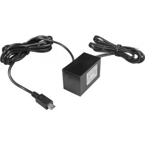 Pro Car Micro USB Motorrad Ladekabel 12-24V/5V 2000mA - wassergeschützte vergossene Ladetechnik für mobile Geräte (65002)