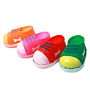 Chaussure en caoutchouc en forme de Pet Toy grinçant pour chiens (couleur aléatoire)