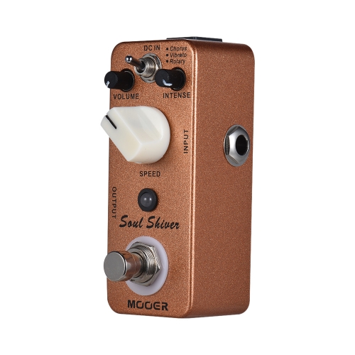 MOOER Soul Shiver 3 Modes Multi Modulation Guitare Pédale d'effet True Bypass Full Metal Shell