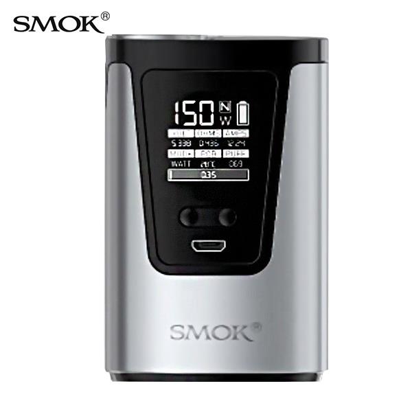 Authentic Smoktech SMOK G150 150W OLED Screen TC VW APV Box Mod - Silver