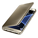 Capinha Para Samsung Galaxy Galaxy S10 / Galaxy S10 Plus / Galaxy S10 E Hibernação / Ligar Automático / Galvanizado / Espelho Capa Proteção Completa Sólido Rígida PC para S9 / S9 Plus / S8 Plus
