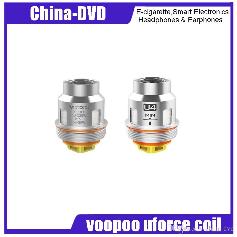Original Voopoo Uforce Coil 0.4ohm U2 Coil/0.23ohm U4 Coil or UFORCE vaporizer Tank for VOOPOO TOO Kit E-cigarette Core Head