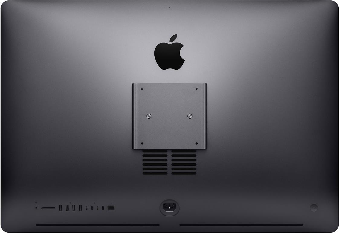 Apple iMac Pro with Retina 5K display and Built-in VESA Mount Adapter - All-in-One (Komplettlösung) - 1 x Xeon W 3.2 GHz - RAM 64 GB - SSD 4 TB - Radeon Pro Vega 56 - GigE, 10 GigE, 5 GigE, 2.5 GigE - WLAN: 802.11a/b/g/n/ac, Bluetooth 4.2 - macOS 10.13 Hi